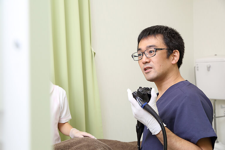 内視鏡専門医による安全・確実な大腸内視鏡検査